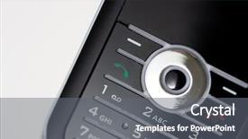  Presentation with brain and cell phone radiation - Colorful slides enhanced with handphone - modern mobile or cell phone backdrop and a gray colored foreground