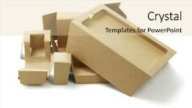  Presentation with smart phone apps - Slide deck featuring handphone - smart phone packaging cardboard background and a lemonade colored foreground