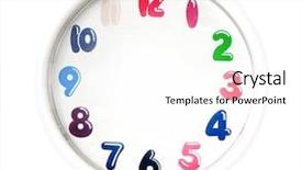  Presentation with children hands - Theme having hands - ideal for children education background and a  colored foreground