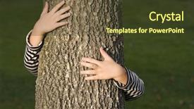  Presentation with young generation - Cool new presentation with hands - young generation embracing nature backdrop and a tawny brown colored foreground