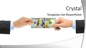  Presentation with racism white hands in modern - Presentation design enhanced with hands and money puzzle isolated background and a white colored foreground
