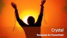  Presentation with free - Audience pleasing PPT layouts consisting of hands as he becomes free backdrop and a crimson colored foreground