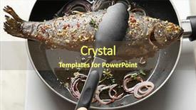  Presentation with hand holding pencil - Amazing slide deck having hands background - female hand holding tongs backdrop and a tawny brown colored foreground