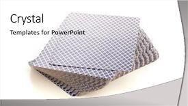  Presentation with poker - Cool new presentation with japanese zen garden with stacked stones insand note shallow depth of field backdrop and a coral colored foreground