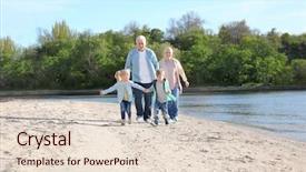  Presentation with children hands - Amazing presentation theme having hands grandmother grandchild - happy grandparents playing with little backdrop and a  colored foreground