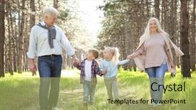  Presentation with grandparents day - PPT theme enhanced with hands grandmother grandchild - happy grandparents with little children background and a yellow colored foreground