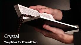  Presentation with russian - Slides enhanced with hands holding open holy russian background and a wine colored foreground