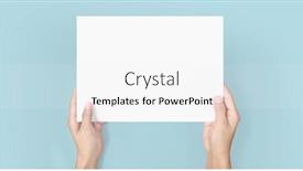  Presentation with cutout paper people standing around globe holding hands - PPT layouts having hands-holding-paper-blank background and a white colored foreground