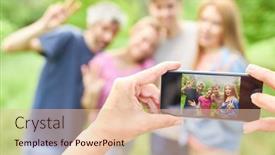  Presentation with family holding hands - 