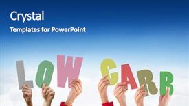  Presentation with fat low carb keto ketogenic - Amazing presentation theme having hands holding up low carb backdrop and a ocean colored foreground