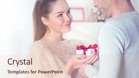  Presentation with dating - Beautiful slide set featuring hands in hands romance dating backdrop and a lemonade colored foreground