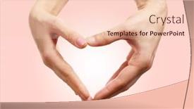  Presentation with heart hands - 