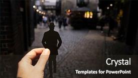  Presentation with old london - Colorful PPT theme enhanced with hands lord - closeup of the hand backdrop and a wine colored foreground