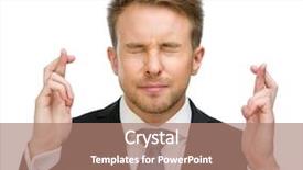  Presentation with lens flare on white - Presentation enhanced with hands man praying - half-length portrait of businessman background and a coral colored foreground