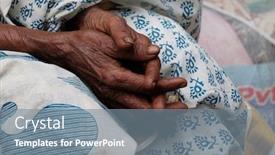  Presentation with old india - PPT theme with hands-of-an-old-indian background and a gray colored foreground