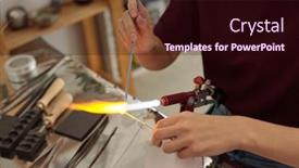  Presentation with workshop - Cool new theme with hands-of-young-contemporary-female backdrop and a wine colored foreground