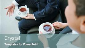  Presentation with strategies - PPT theme having hands-of-young-elegant-mixed background and a seafoam green colored foreground