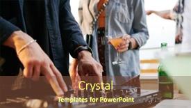  Presentation with dance music - PPT layouts consisting of hands-of-young-male-deejay background and a  colored foreground