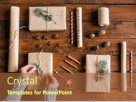Hands Of Young Woman PPT template 81 | CrystalGraphics