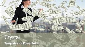  Presentation with new york - Slides consisting of hands out against new york background and a gray colored foreground