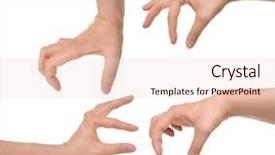  Presentation with paths - Audience pleasing slides consisting of hands photo with clipping paths backdrop and a lemonade colored foreground