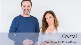  Presentation with cross love - PPT layouts enhanced with hands together and fingers cross background and a  colored foreground