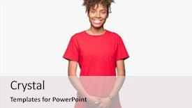  Presentation with african american religion - Slides featuring hands together and fingers cross background and a light gray colored foreground