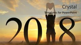  Presentation with for black women heart disease - Audience pleasing theme consisting of hands while celebrating new year backdrop and a coral colored foreground