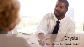  Presentation with senior care - Cool new PPT layouts with hands with male doctor financial backdrop and a coral colored foreground