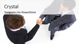  Presentation with peace treaty handshake map - Beautiful PPT layouts featuring handshake isolated on white background backdrop and a light gray colored foreground