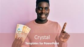  Presentation with philippine - Slides with handsome-black-man-holding-500 background and a coral colored foreground