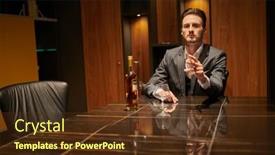  Presentation with luxury fashion - Theme with handsome-brunet-man background and a tawny brown colored foreground