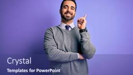  Presentation with beard - PPT layouts consisting of handsome-businessman-with-beard-wearing background and a ocean colored foreground