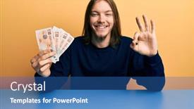  Presentation with united kingdom - Audience pleasing theme consisting of handsome-caucasian-man-with-long backdrop and a ocean colored foreground