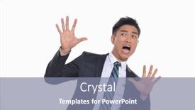  Presentation with man wear black suit - 