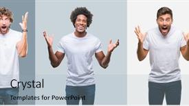  Presentation with indian constitution - Cool new PPT layouts with handsome hispanic indian and arab backdrop and a light blue colored foreground