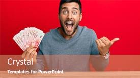  Presentation with israel - Amazing presentation theme having handsome-hispanic-man-holding-israel backdrop and a coral colored foreground