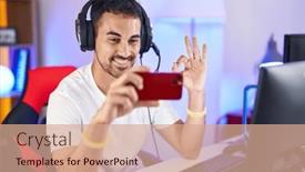  Presentation with video games playing - 