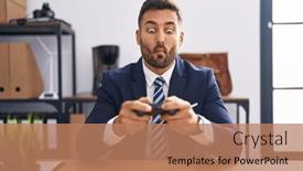  Presentation with video games playing - 