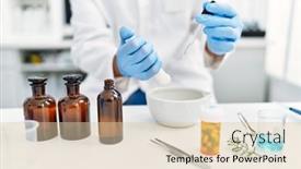  Presentation with scientific - Presentation consisting of handsome-hispanic-man-using-scientific background and a lemonade colored foreground