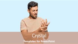  Presentation with inflammation - Audience pleasing theme consisting of handsome-hispanic-man-wearing-casual backdrop and a coral colored foreground