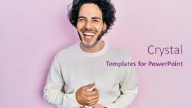  Presentation with body - Amazing presentation having handsome-hispanic-man-wearing-casual backdrop and a lemonade colored foreground