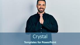  Presentation with catholic - Audience pleasing PPT layouts consisting of handsome-hispanic-man-with-beard backdrop and a ocean colored foreground