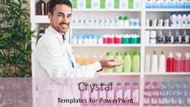  Presentation with advertisement - Slide deck having handsome-hispanic-man-working background and a lemonade colored foreground