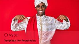 Presentation with indian - Cool new presentation with handsome-indian-man-wearing-tradition backdrop and a red colored foreground