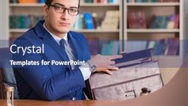  Presentation with courtroom - Cool new presentation theme with handsome-judge-with-gavel-sitting backdrop and a ocean colored foreground