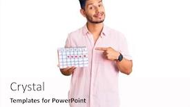  Presentation with musicians latin america - PPT theme having handsome-latin-american-young-man background and a white colored foreground