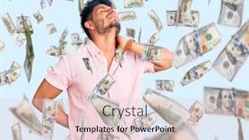  Presentation with injury - Slide set with handsome-latin-american-young-man background and a lemonade colored foreground