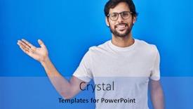  Presentation with hand palm - 