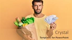  Presentation with swedish - Amazing presentation theme having handsome-man-with-beard-holding backdrop and a yellow colored foreground